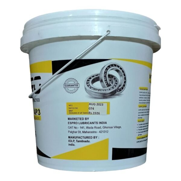 Espro Meta Grease AP3 Calcium Grease – 5 Kg - Image 3