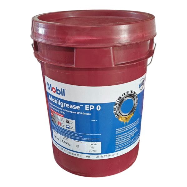 Mobil Mobilgrease EP 0 18kg Pail | High-Performance NLGI 0 Grease for Centralized Systems & Wear Protection - Image 3